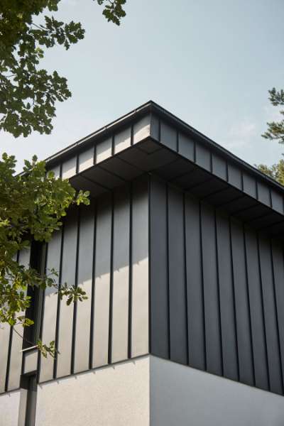 Suburban house in Berlin, clad in DS Nordic Click Seam, Haydnallee 71, 14612 Falkensee